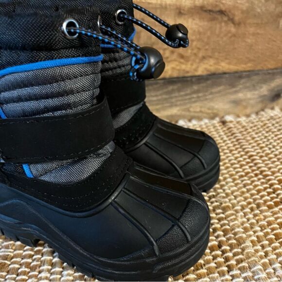 Khombu Black Snow Boots Size 6 - Picture 4 of 13
